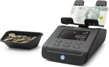Contadora de monedas y billetes Safescan 6165