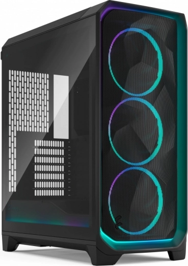 Caja de ordenador elegante Meshify 3 Ambience Pro RGB Black TG Light Tint