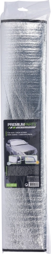 Parasol y protector antihielo para parabrisas 150/200 × 70 cm de aluminio