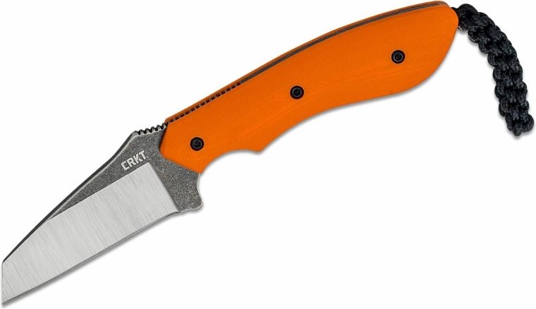CRKT S.P.I.T. Orange cuchillo versátil de hoja fija 5,5 cm