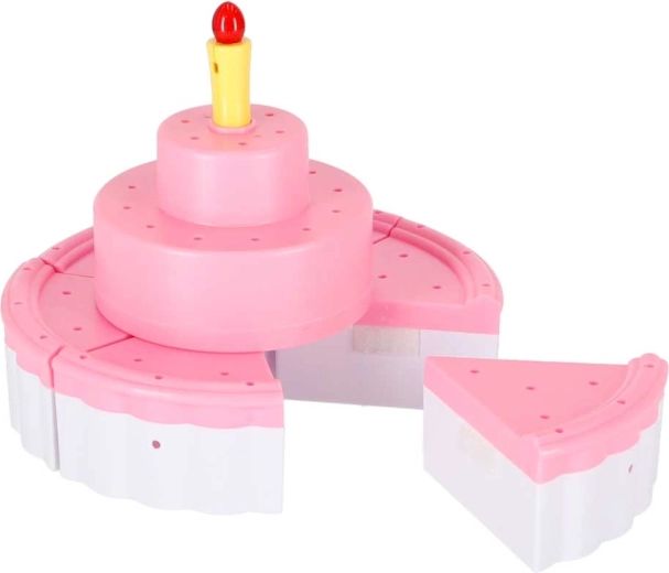 Cortar la tarta con velcro como de verdad
