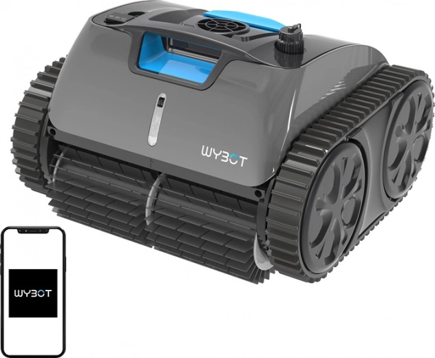 Limpiador robótico inalámbrico para piscina Wybot C1 Pro