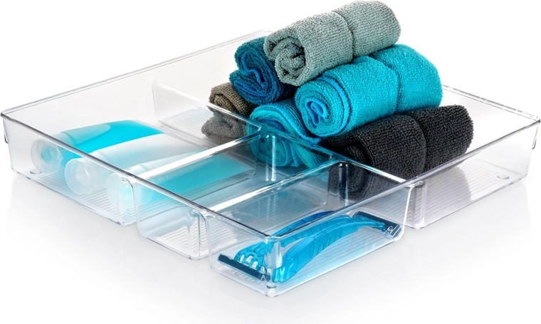 Organizador de cajón con compartimentos 31 × 31 × 5,5 cm Vilde