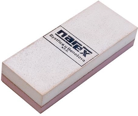 Piedra de afilar con dos granos 130 × 50 × 25 mm