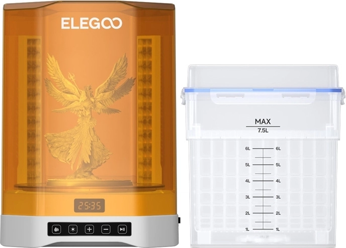 Elegoo Mercury Plus 3.0 – dispositivo 2 en 1 para lavado y curado de impresiones de resina