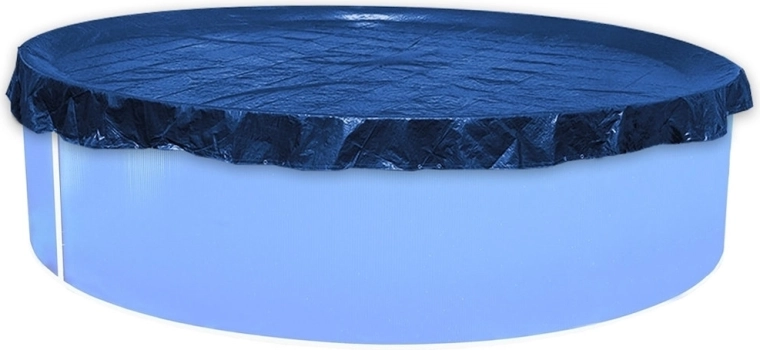 Lona de cobertura para piscina redonda de 3,66 m – azul