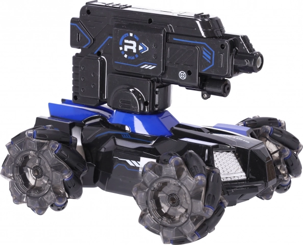 Coche RC con disparo de bolitas de agua – Azul