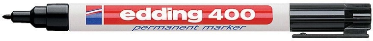Rotulador permanente edding 400 negro