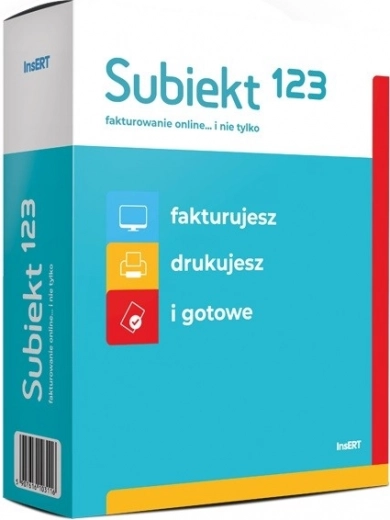Subiekt 123 – facturación online por 12 meses (licencia BOX)