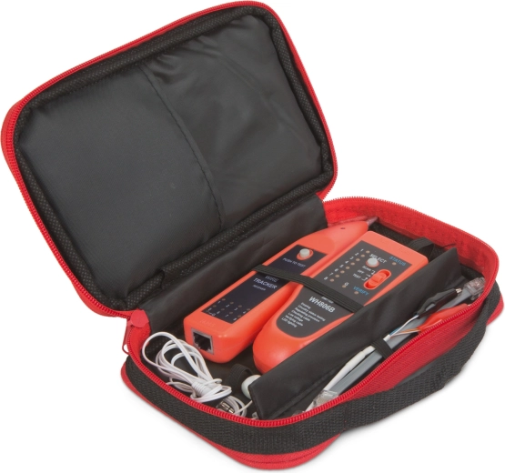 Equipamiento completo en un bolso de transporte