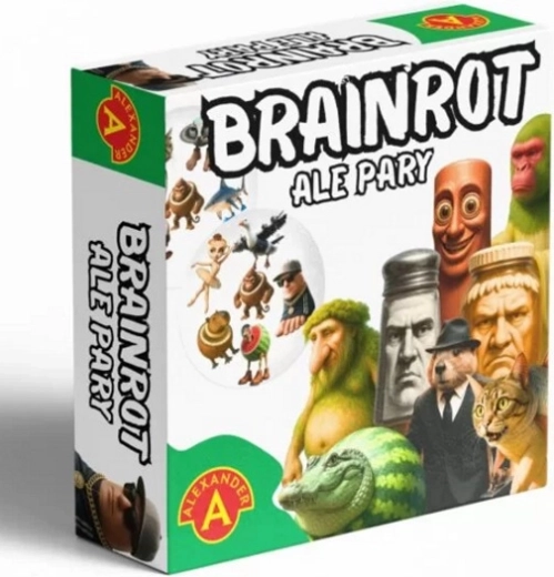 Ale Pary Brainrot – juego de cartas de observación con personajes de IA alocados