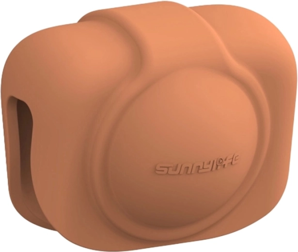 Tapa de silicona para lente Sunnylife para DJI Osmo 360 – naranja