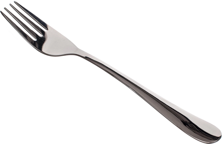 Tenedor de mesa Colette de acero inoxidable, 21 cm