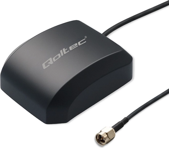 antena móvil GPS/GLONASS con base magnética, omnidireccional, 28 dBi, 50 W, SMA