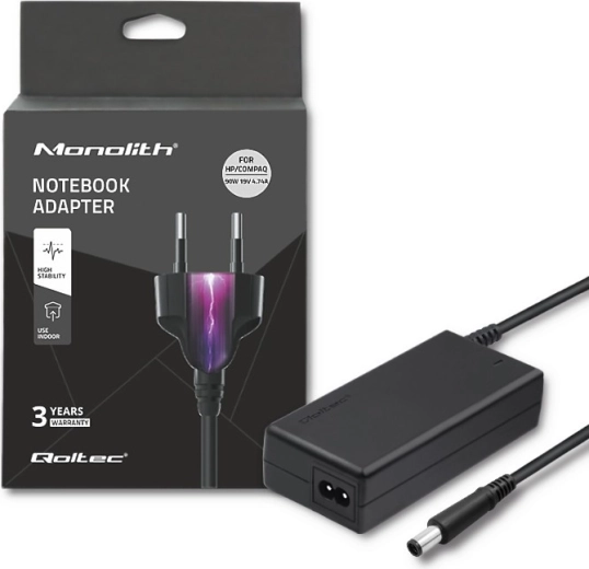 Adaptador de corriente para HP Compaq 90 W, 19 V, 4.74 A, conector 7.4 × 5.0 con pin