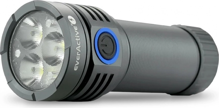 Linterna LED de mano EVERACTIVE Luminator FL-3300R, 3300 lm, USB‑C, IPX4