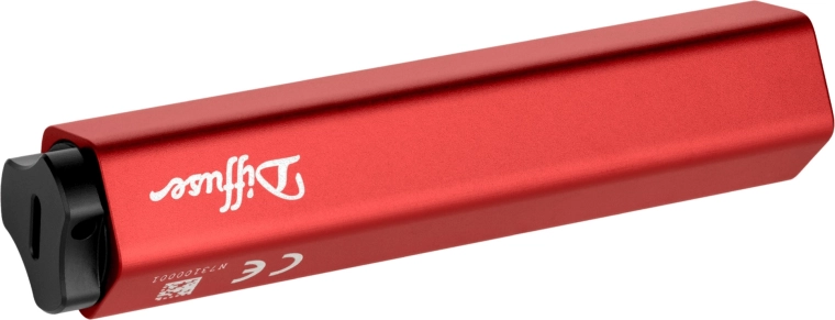 Linterna de bolsillo OLIGHT Diffuse Red 700 lm, USB‑C, 14500