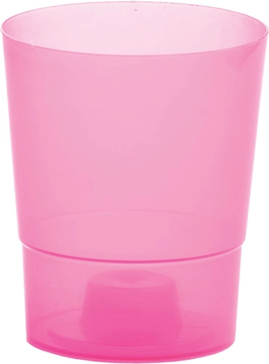 Maceta para orquídeas COUBI ORCHID, 12,5 cm, rosa transparente