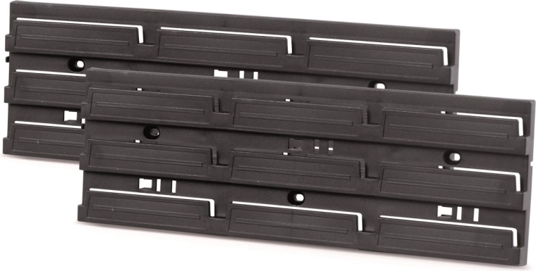 Panel de montaje para herramientas BINEER BOARD, set de 2 uds., negro