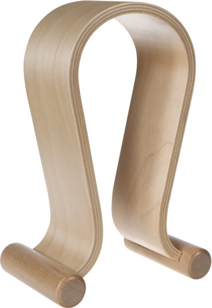 Soporte para auriculares de roble claro
