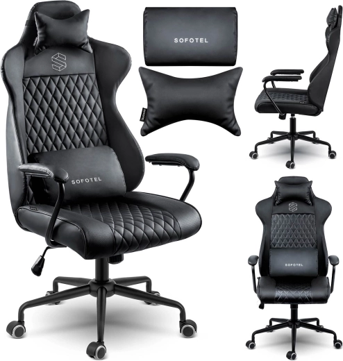 Comodidad ergonómica con dos cojines