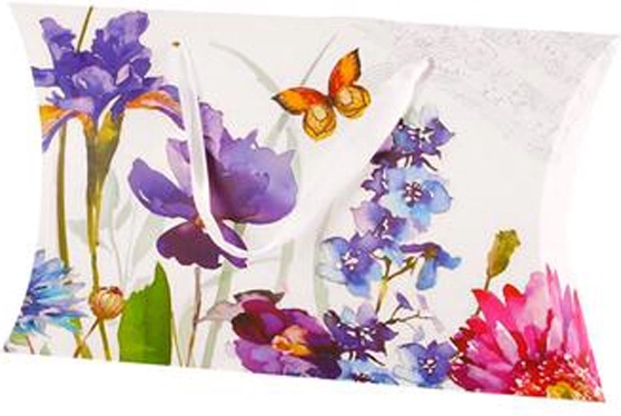 Caja de regalo de papel TORO flores 30 × 18 cm