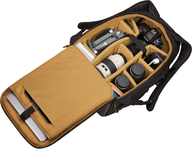 Interior acolchado modular para una organización segura