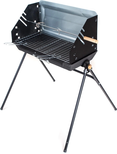 Asado vertical y horizontal