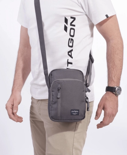 Bolsa messenger Pentagon Kleos negra