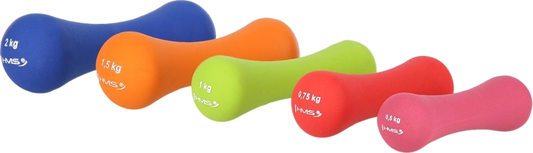 Mancuerna de neopreno 1 kg HMS