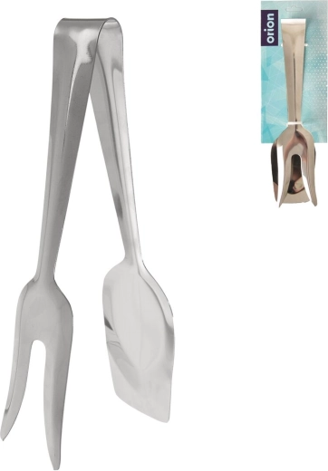 Pinzas de servir de acero inoxidable 21 cm