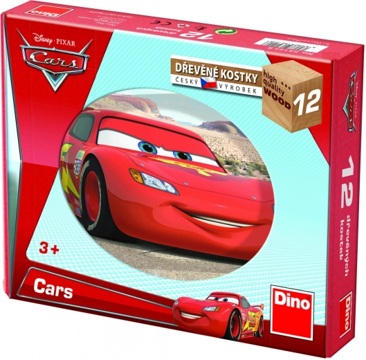 Bloques de madera Dino - Mundo de los coches de la película Cars