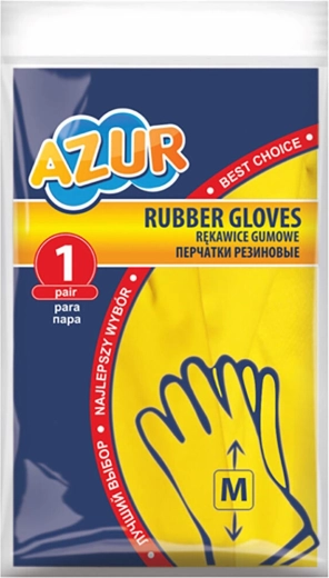 Guantes de goma de limpieza AZUR talla M