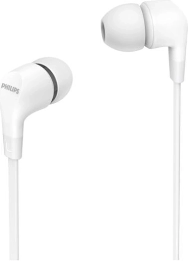 Auriculares in-ear con cable Philips con micrófono – blancos
