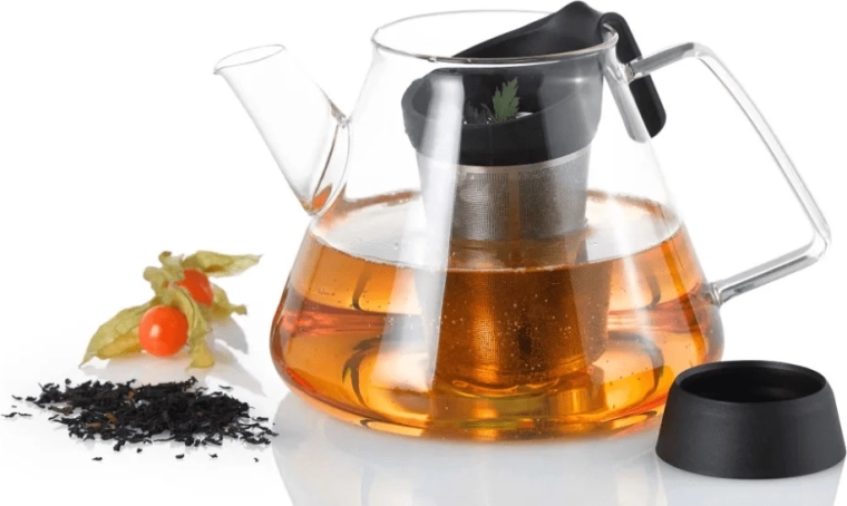 Colgado cómodo en taza o tetera