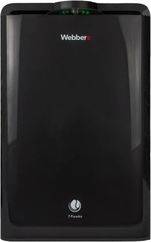 Purificador de aire WEBBER con Wi‑Fi Black Edition