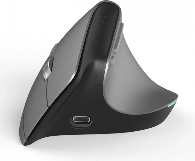 Ratón vertical ergonómico multidispositivo EWM-700 de color grafito