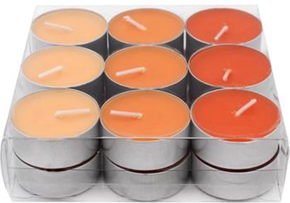 Velas de té Provence naranja 18 uds