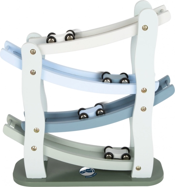 Pista de carreras de madera para coches Blue – small foot