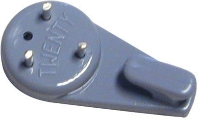 Gancho universal TWENTY PH gris (5 uds)