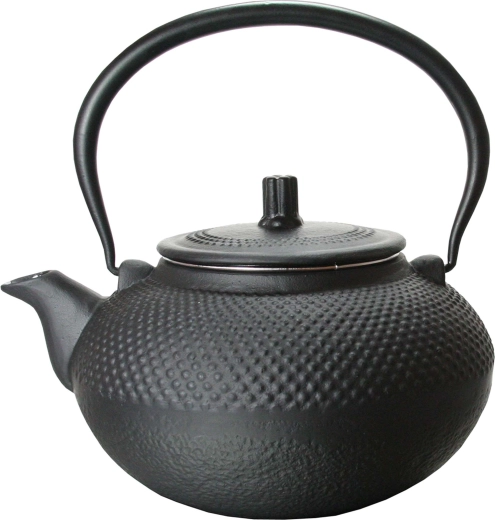 Tetera de hierro fundido 1,5 l negra