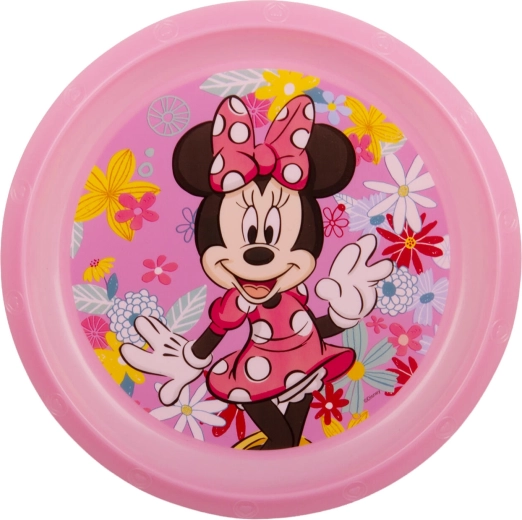 Plato infantil llano Minnie de 22 cm
