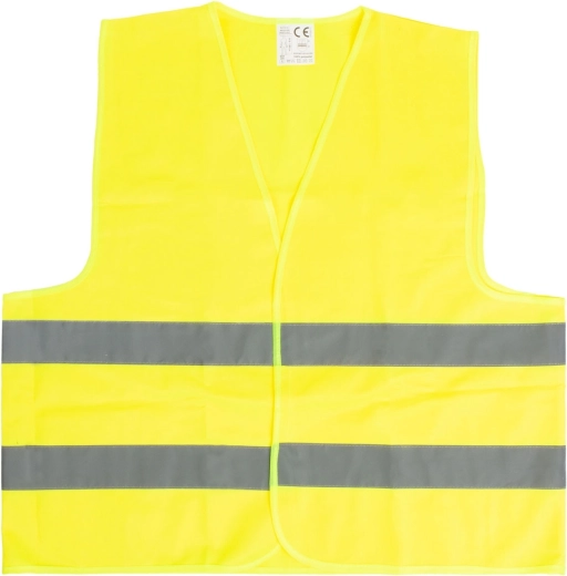 Chaleco de seguridad reflectante amarillo XL
