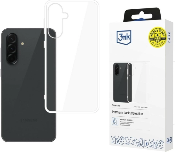 Funda 3MK ClearCase transparente para Samsung Galaxy A37 5G