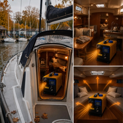 Excelente también para barco y cabinas más pequeñas