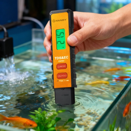 Medidor digital de TDS/EC de minerales en el agua