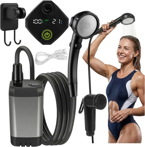 LCD digital y cómodo USB‑C