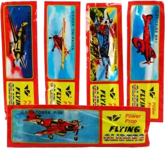 Avión planeador de espuma Lamps con motivo de la Segunda Guerra Mundial, 20 cm - 1 unidad
