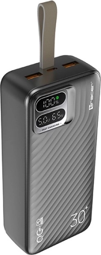 Powerbank Tracer Blaze 30000 mAh 65 W, negra
