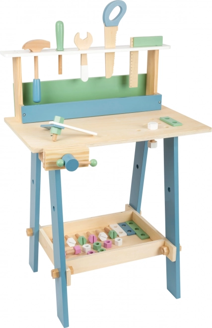 Banco de trabajo de madera Nordic — taller infantil small foot